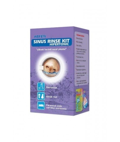 Abfen Sinus Rinse Kit Hipertonik Yetişkin