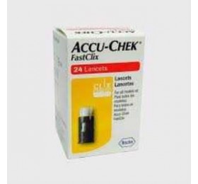 Accu-Chek Fastclix 24 Lancets