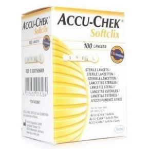 Accu Chek Softclix 100 Adet Steril Lanset