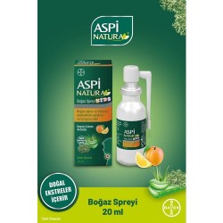 AspiNatura Boğaz Spreyi Kids Kaysı Limon 20 ML