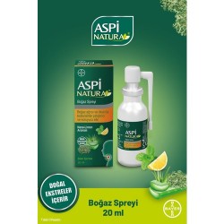 AspiNatura Boğaz Spreyi Nane Limon 20 ML