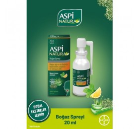 AspiNatura Boğaz Spreyi Nane Limon 20 ML