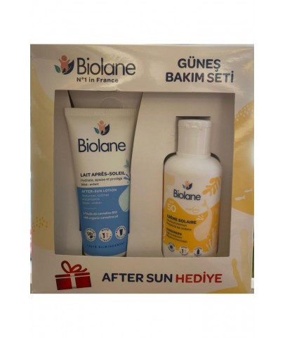 Biolane Güneş Koruyucu Krem SPF50+ 125 ml+After Sun 100 ml 