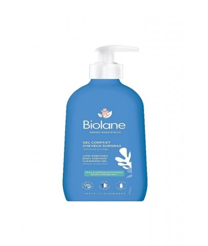 Biolane Lipid-Enriched Body And Hair Cleansing Gel 350 ml