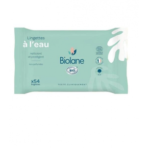 Biolane Organic Water-Based Wipes 54 Mendil