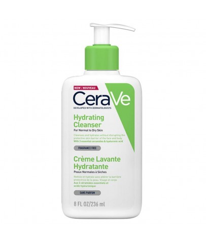 Cerave Hydrating Cleanser 236 ml Nemlendirici Yüz Temizleyici