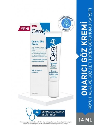 CeraVe Onarıcı ve Nemlendirici Göz Kremi 14 ml