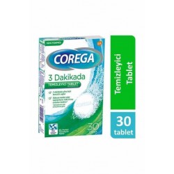 Corega Temizleyici Beyazlatıcı 30 Tablet