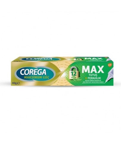 Corega Maksimum Güç Tutuş Ferahlığı 40 gr