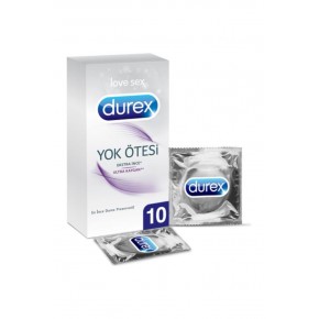 Durex Yok Ötesi Ultra Kaygan Prezervatif 10'lu