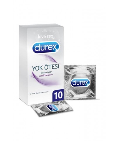 Durex Yok Ötesi Ultra Kaygan Prezervatif 10'lu