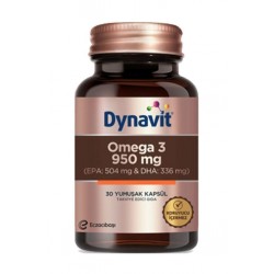 Dynavit Omega 3 950 mg 30 Yumuşak Kapsül