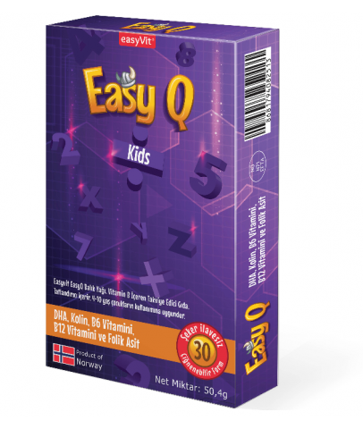 EasyQ Omega 3 Kolin Vitamin 30 Tablet