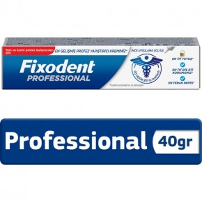 Fixodent Diş Protez Yapıştırıcı Krem Professional 40 gr