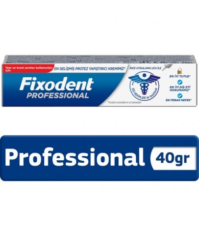 Fixodent Diş Protez Yapıştırıcı Krem Professional 40 gr