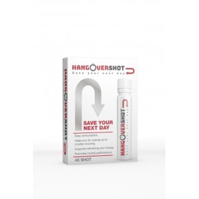 Hangovershot Save Your Next Day 25 ml 4 Shot