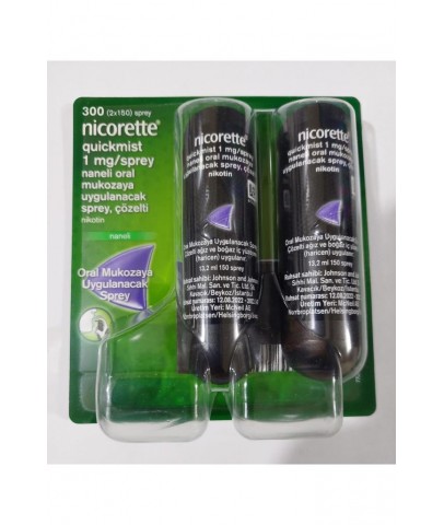 Nicorette Sprey Naneli 2 Adet