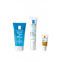 La Roche Posay Yeni Effaclar Tanışma Kiti Jel 50 ml + 15 ml Duo+ M + Yağlı Cilt Güneş Kremi 3x3 ml