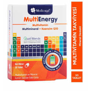 Medicago Multienergy 30 Tablet İçeriği