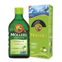 Möller's Elma Aromalı Balık Yağı Şurubu 250 ml