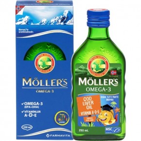 Möller's Omega 3 Tutti Frutti Aromalı 250 ML