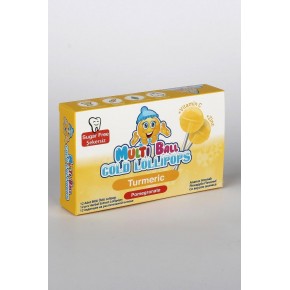 Multiball Cold Lollipops Turmeric 12 Pastil