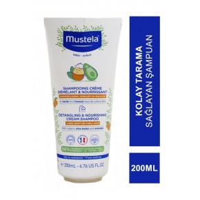 Mustela Saç Dolaşıklık Karşıtı Besleyici Şampuan 200 ml