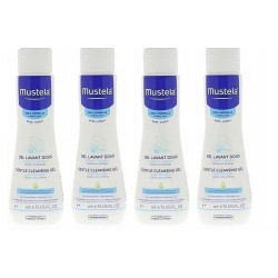 Mustela Gentle Cleansing Gel 50ml X 4 Adet Seyahat Paketi