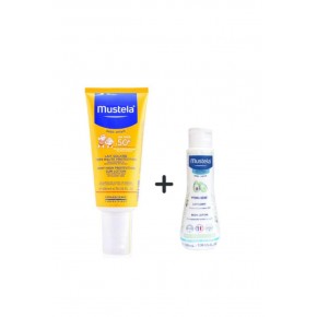 Mustela Güneş Losyonu SPF50 200 ml + Mustela Hydra Bebe 100 ml