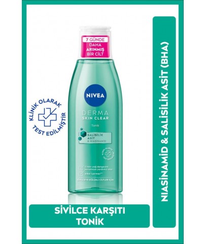 Nivea Derma Skin Clear Tonik 200 ml