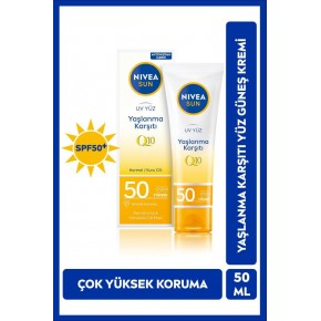 Nivea Yaşlanma ve Leke Karşıtı Spf 50 50 ml Yüz 