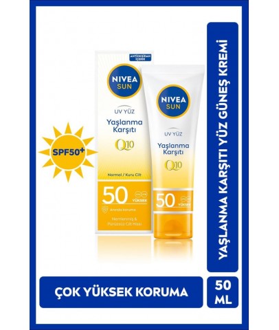 Nivea Yaşlanma ve Leke Karşıtı Spf 50 50 ml Yüz 