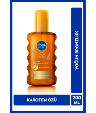 Nivea Sun Karoten Yağ Sprey Bronzlaştırıcı 200ml