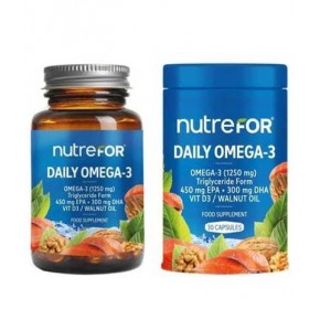 Nutrefor Daily Omega-3 30 Kapsül