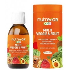 Nutrefor Kids Multi Veggie & Fruit Şurup 150 ml