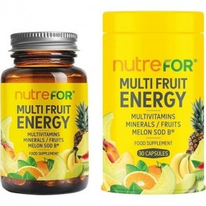 Nutrefor Multi Fruit Energy 30 Kapsül