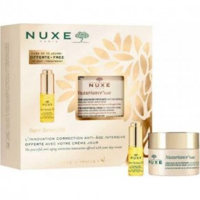 Nuxe Nuxuriance Gold Cilt Bakım Seti 10 ml Süper Serum Gold Day Krem 50ml