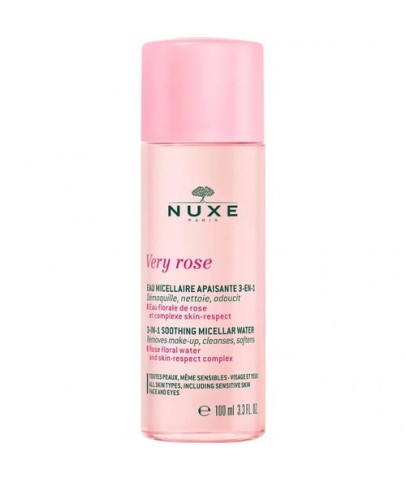 Nuxe Very Rose 3 In 1 Tüm Ciltler İçin Nemlendirici Temizleme Suyu 100 ml