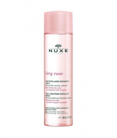 Nuxe Very Rose 3 in Makyaj Temizleme Suyu 200 ml