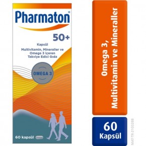 Pharmaton 50 Plus 60 Kapsül