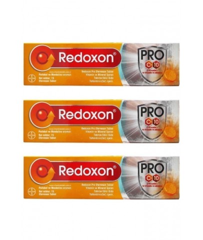 Redoxon Pro 15 Efervesan Tablet 3 Adet