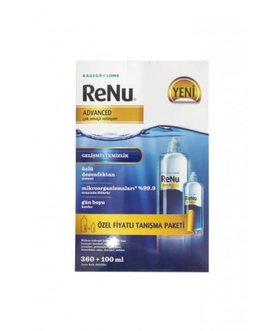 Renu Advanced Lens Solüsyon 360 + 100 ml