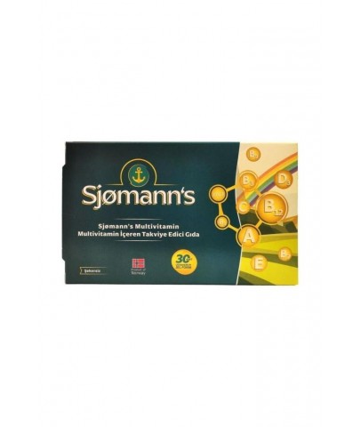 Sjomann's Multivitamin Çiğnenebilir Jel 30 Tablet