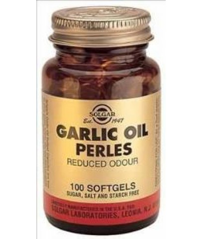 Solgar Garlic Oil Perles 100 Kapsül