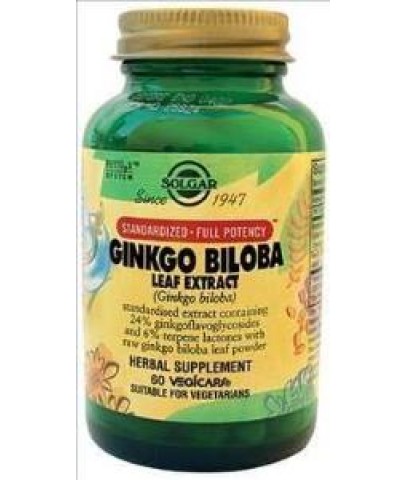 Solgar Ginkgo Biloba 60 Kapsül