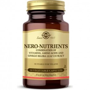 Solgar Nero Nutrients 30 Tablet