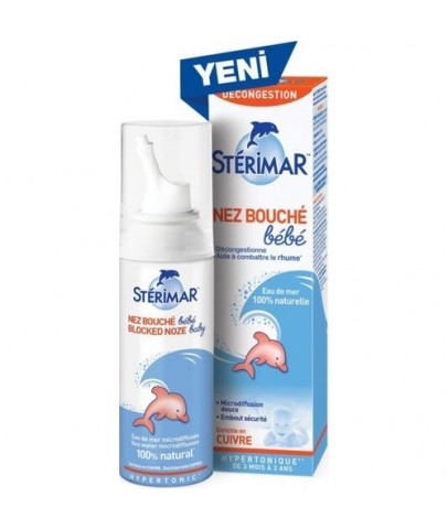 Sterimar Baby Burun Spreyi Blocked Nose Hipertonik Sprey 100 ml