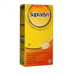 Supradyn_Coenzim Q10 30 Suda Eriyen Tablet