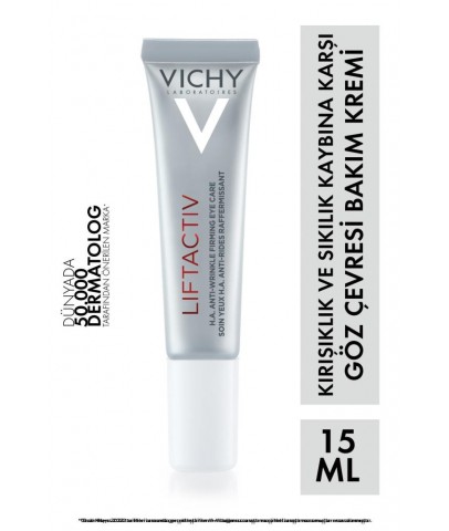 Vichy Liftactiv Supreme Kırışıklık Karşıtı Göz Çevresi Kremi 15ml