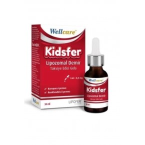 Wellcare Kidsfer Lipozomal Demir 30 ml